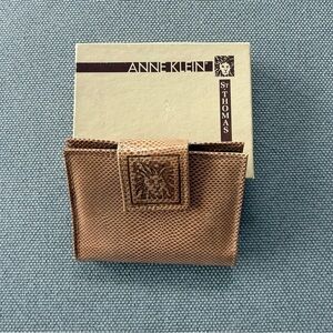 Anne Klein Tan Textured Card Case